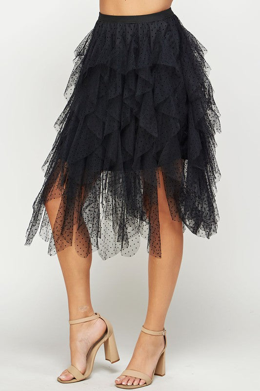 NOTHING BUT FRILLS MINI SKIRT